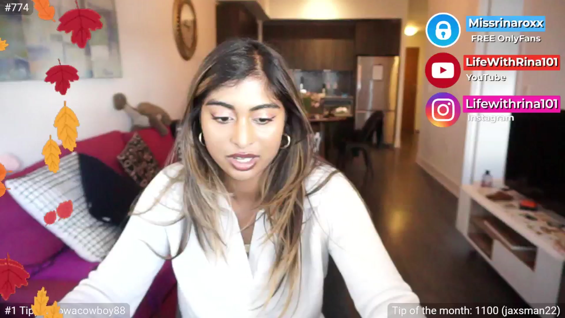 Gallery image thumbnail from Missrinaroxx's myfreecams stream on, 09/12/2025, 19:03 image 18 of 20