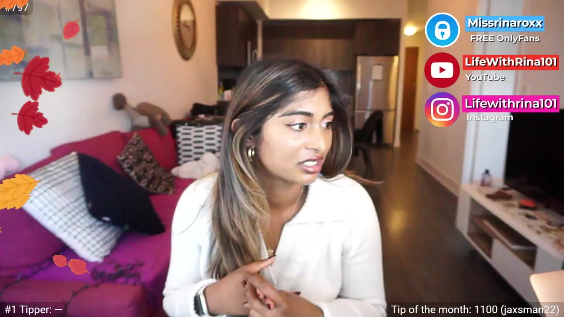 Gallery image thumbnail from Missrinaroxx's myfreecams stream on, 09/12/2025, 19:03 image 12 of 20