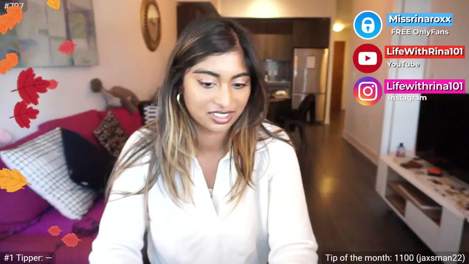 Gallery image thumbnail from Missrinaroxx's myfreecams stream on, 09/12/2025, 19:03 image 10 of 20