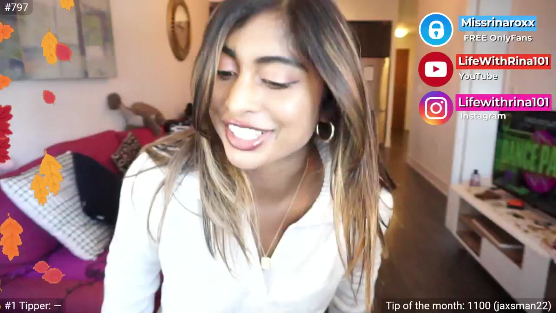 Gallery image thumbnail from Missrinaroxx's myfreecams stream on, 09/12/2025, 19:03 image 9 of 20
