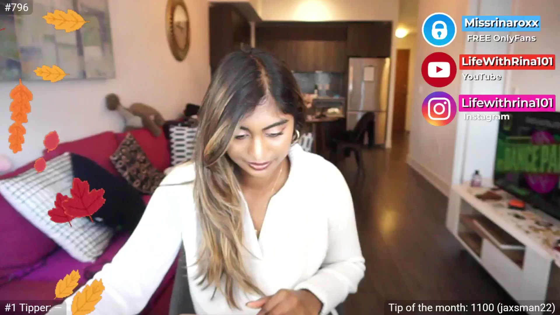 Gallery image thumbnail from Missrinaroxx's myfreecams stream on, 09/12/2025, 19:03 image 2 of 20