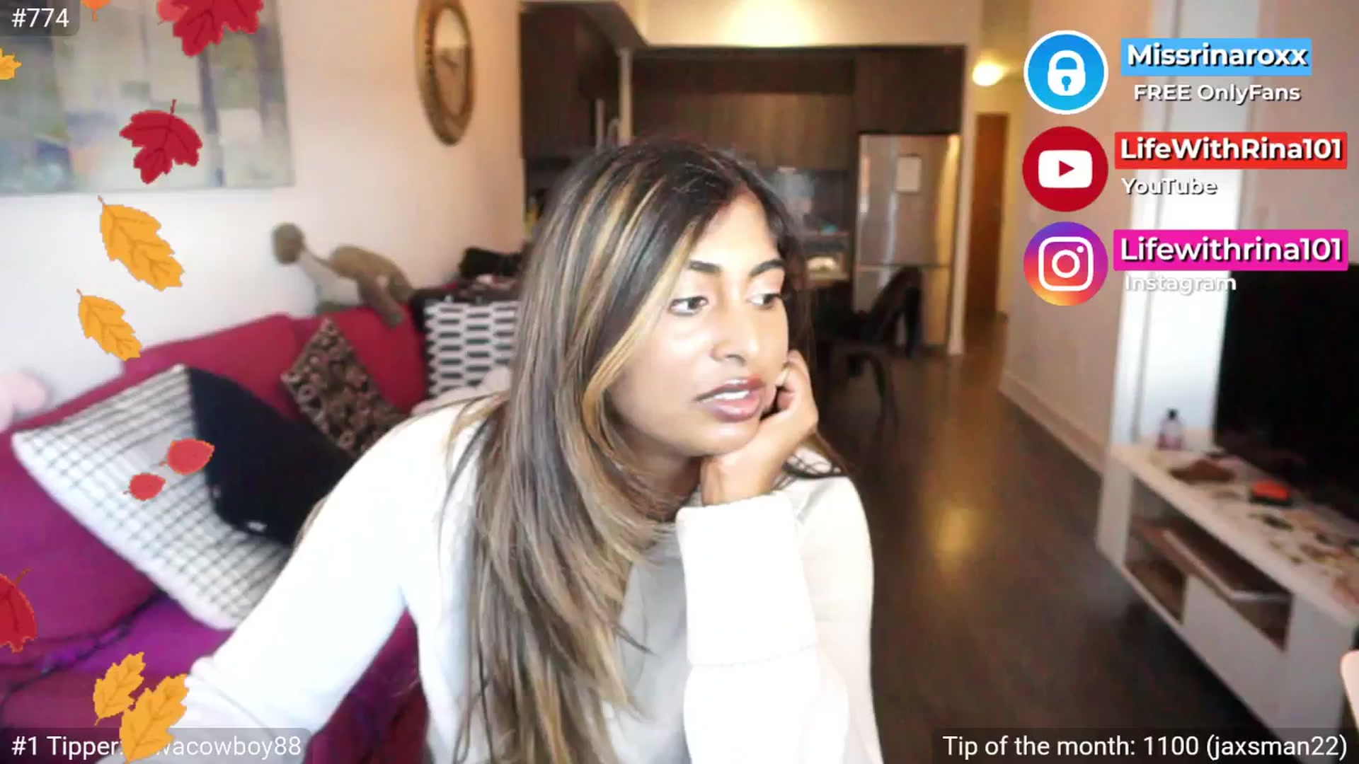 Gallery image thumbnail from Missrinaroxx's myfreecams stream on, 09/12/2025, 19:03 image 20 of 20