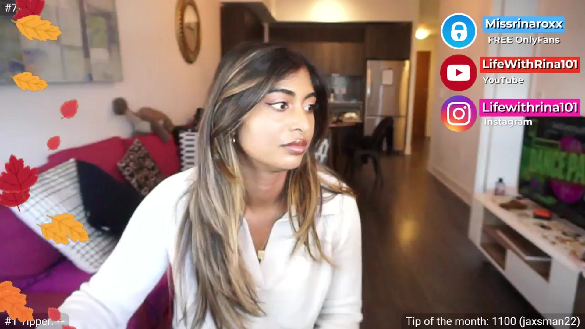 Gallery image thumbnail from Missrinaroxx's myfreecams stream on, 09/12/2025, 19:03 image 5 of 20