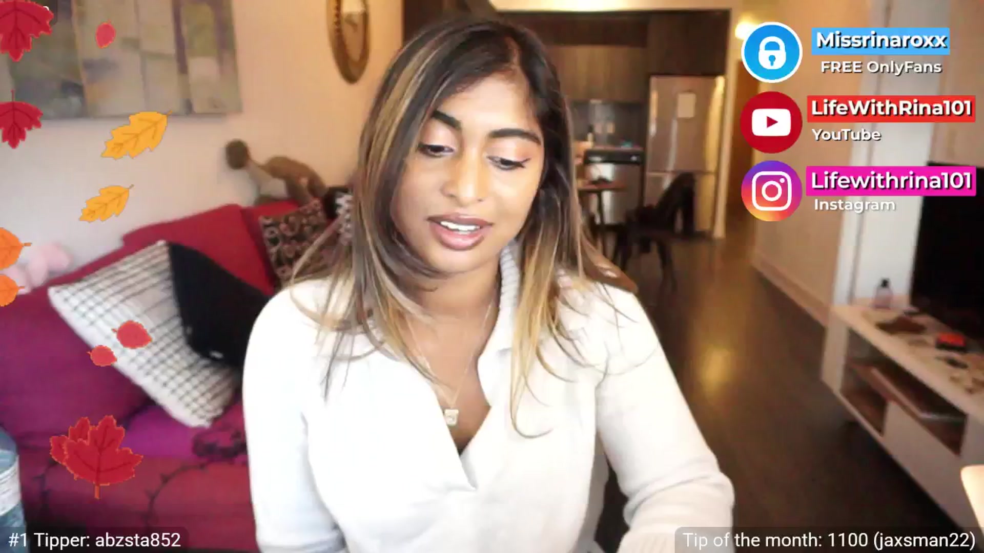 Gallery image thumbnail from Missrinaroxx's myfreecams stream on, 09/12/2025, 22:37 image 4 of 20