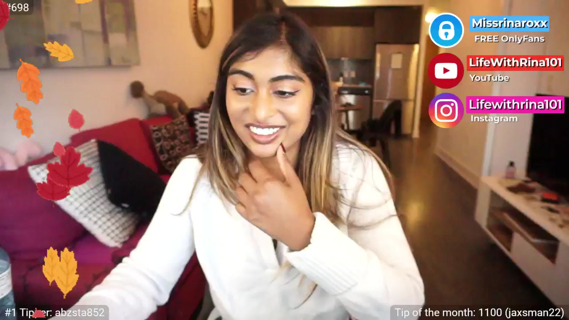 Gallery image thumbnail from Missrinaroxx's myfreecams stream on, 09/12/2025, 22:37 image 18 of 20