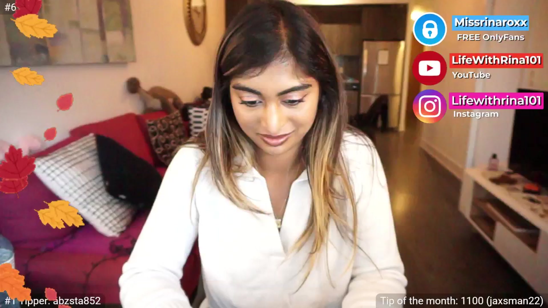 Gallery image thumbnail from Missrinaroxx's myfreecams stream on, 09/12/2025, 22:37 image 19 of 20