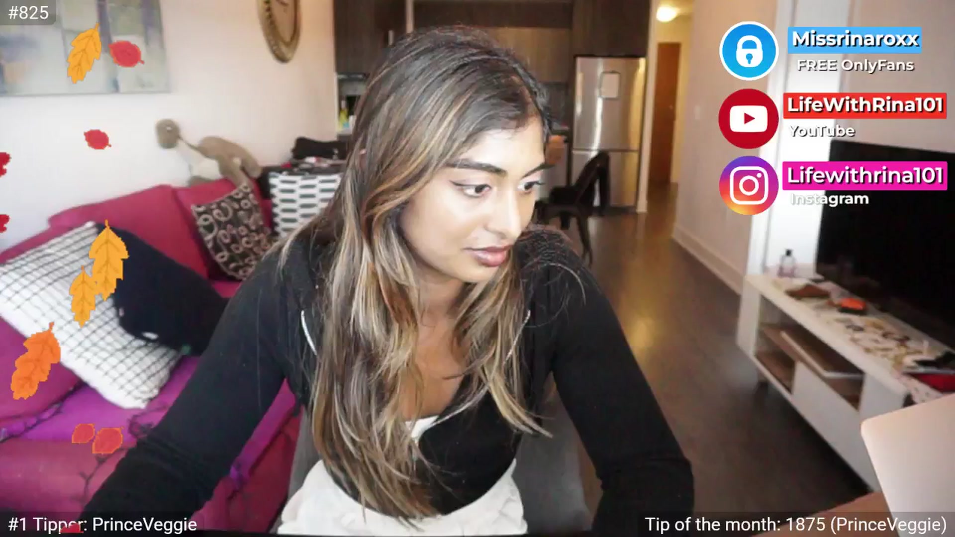 Gallery image thumbnail from Missrinaroxx's myfreecams stream on, 09/15/2025, 19:40 image 18 of 20