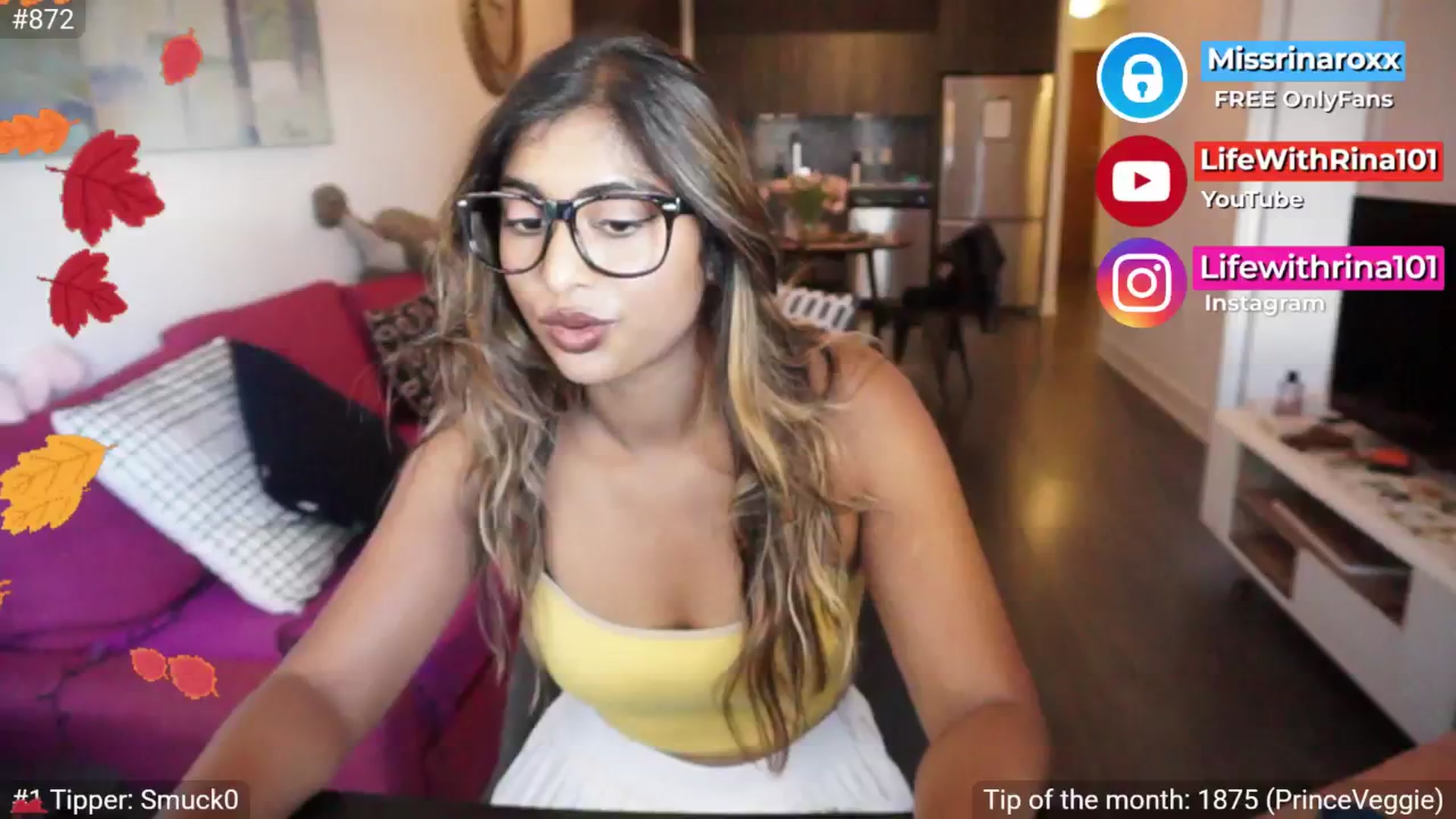 Gallery image thumbnail from Missrinaroxx's myfreecams stream on, 09/16/2025, 19:10 image 16 of 20