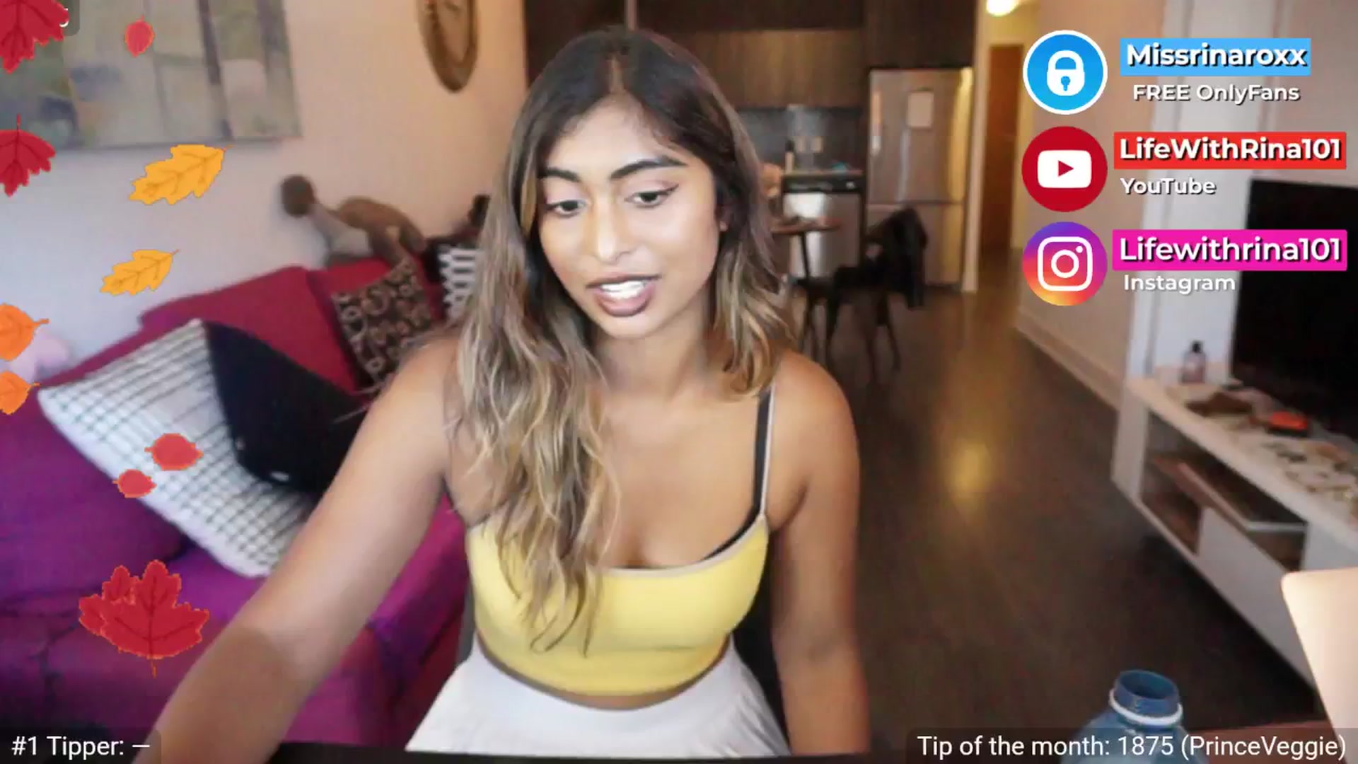 Gallery image thumbnail from Missrinaroxx's myfreecams stream on, 09/16/2025, 19:10 image 5 of 20