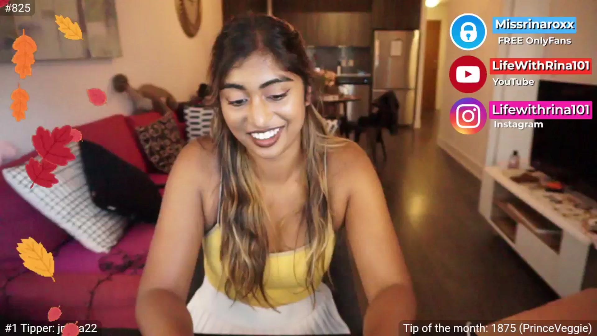 Gallery image thumbnail from Missrinaroxx's myfreecams stream on, 09/16/2025, 23:03 image 15 of 20