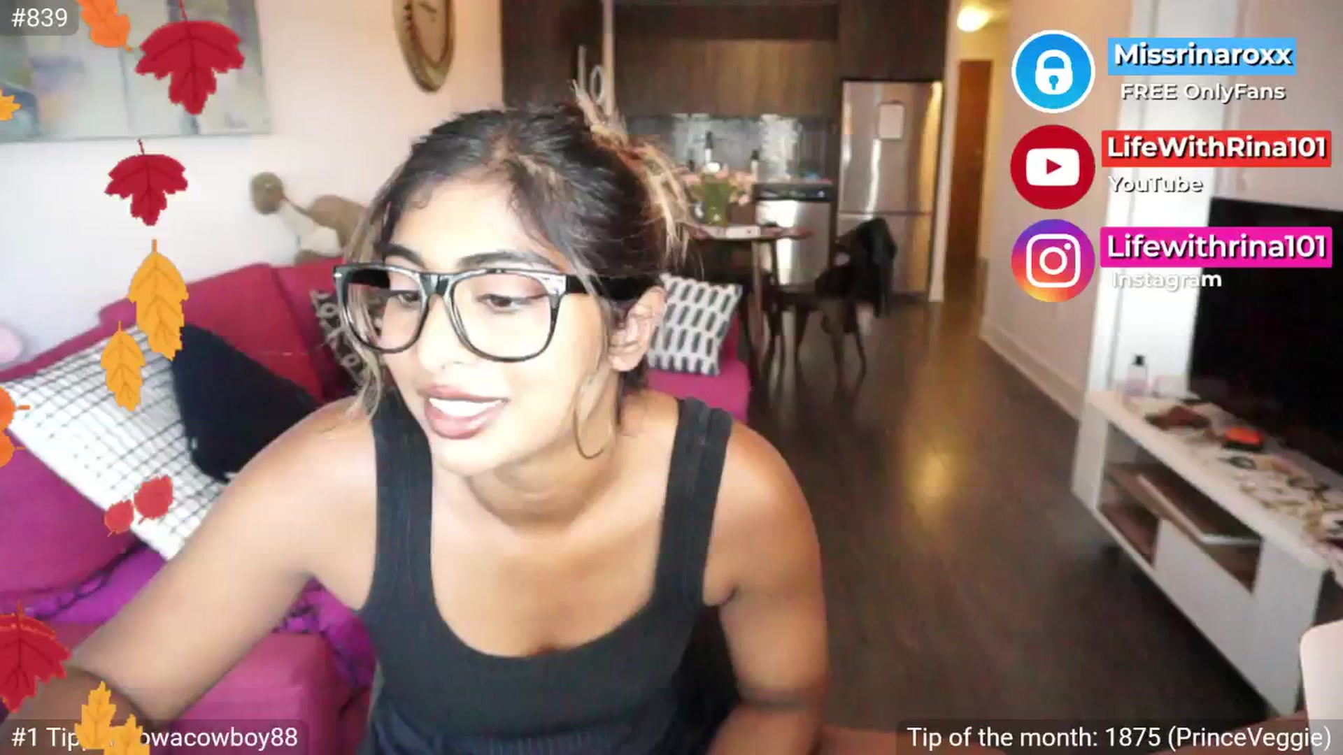Gallery image thumbnail from Missrinaroxx's myfreecams stream on, 09/17/2025, 20:00 image 18 of 20