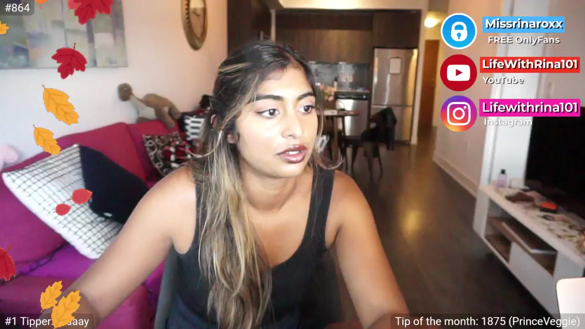 Gallery image thumbnail from Missrinaroxx's myfreecams stream on, 09/17/2025, 20:00 image 12 of 20
