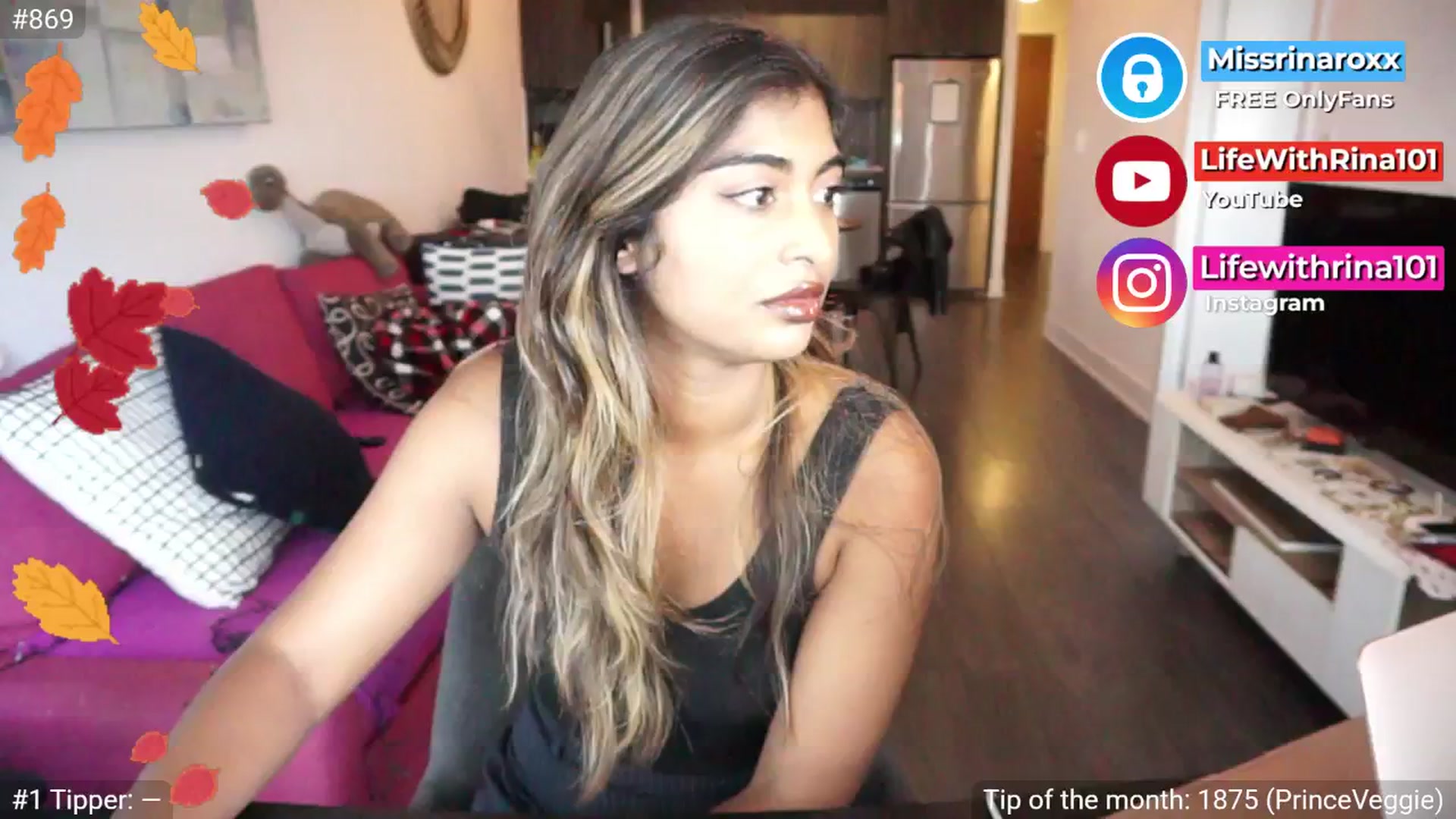 Gallery image thumbnail from Missrinaroxx's myfreecams stream on, 09/17/2025, 20:00 image 1 of 20