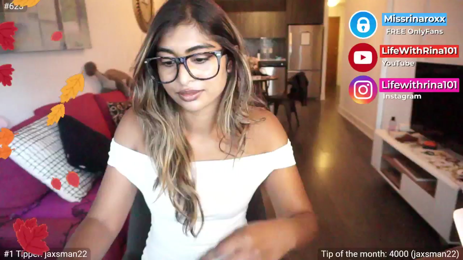 Gallery image thumbnail from Missrinaroxx's myfreecams stream on, 09/17/2025, 22:34 image 20 of 20