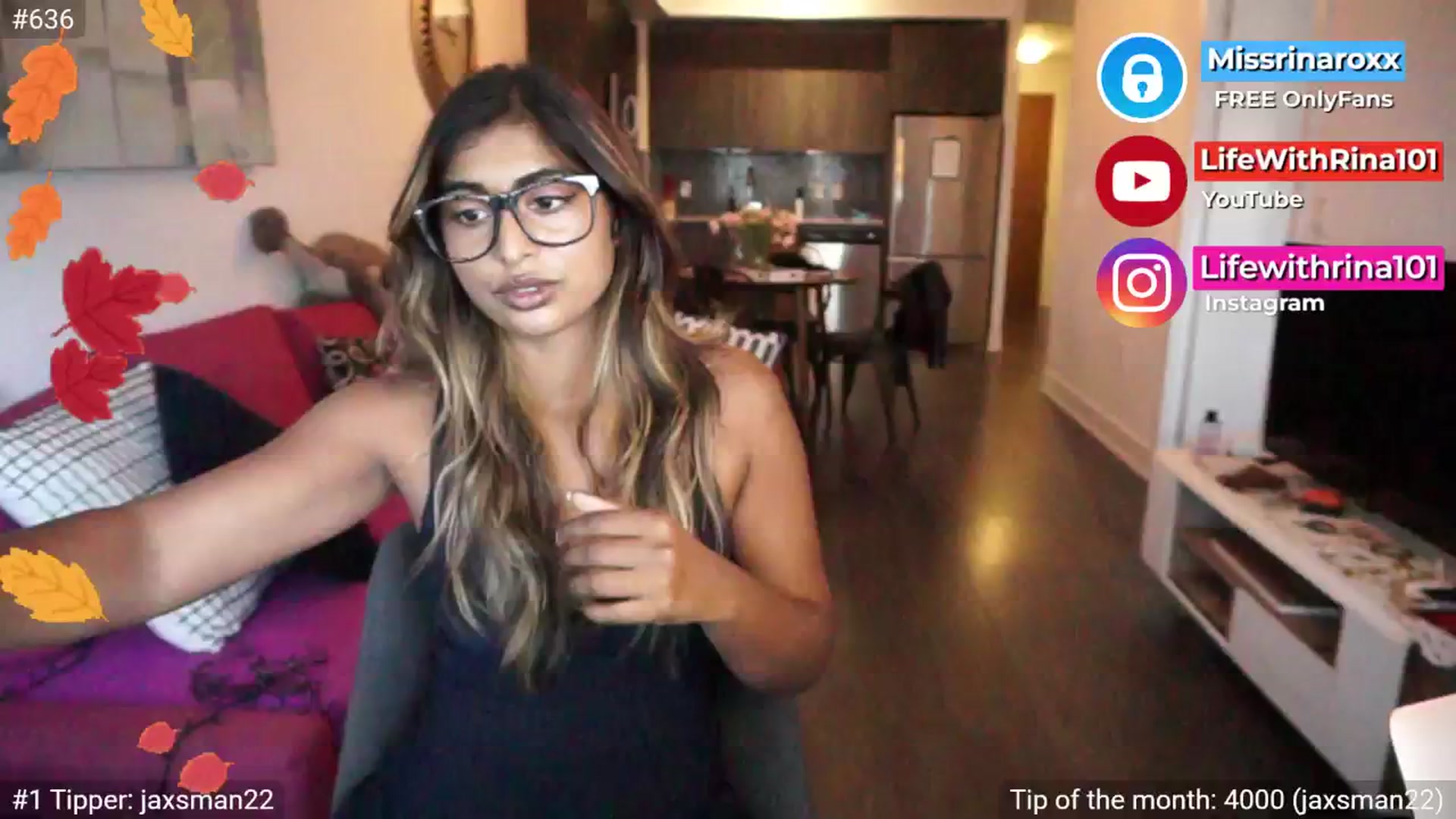 Gallery image thumbnail from Missrinaroxx's myfreecams stream on, 09/17/2025, 22:34 image 16 of 20