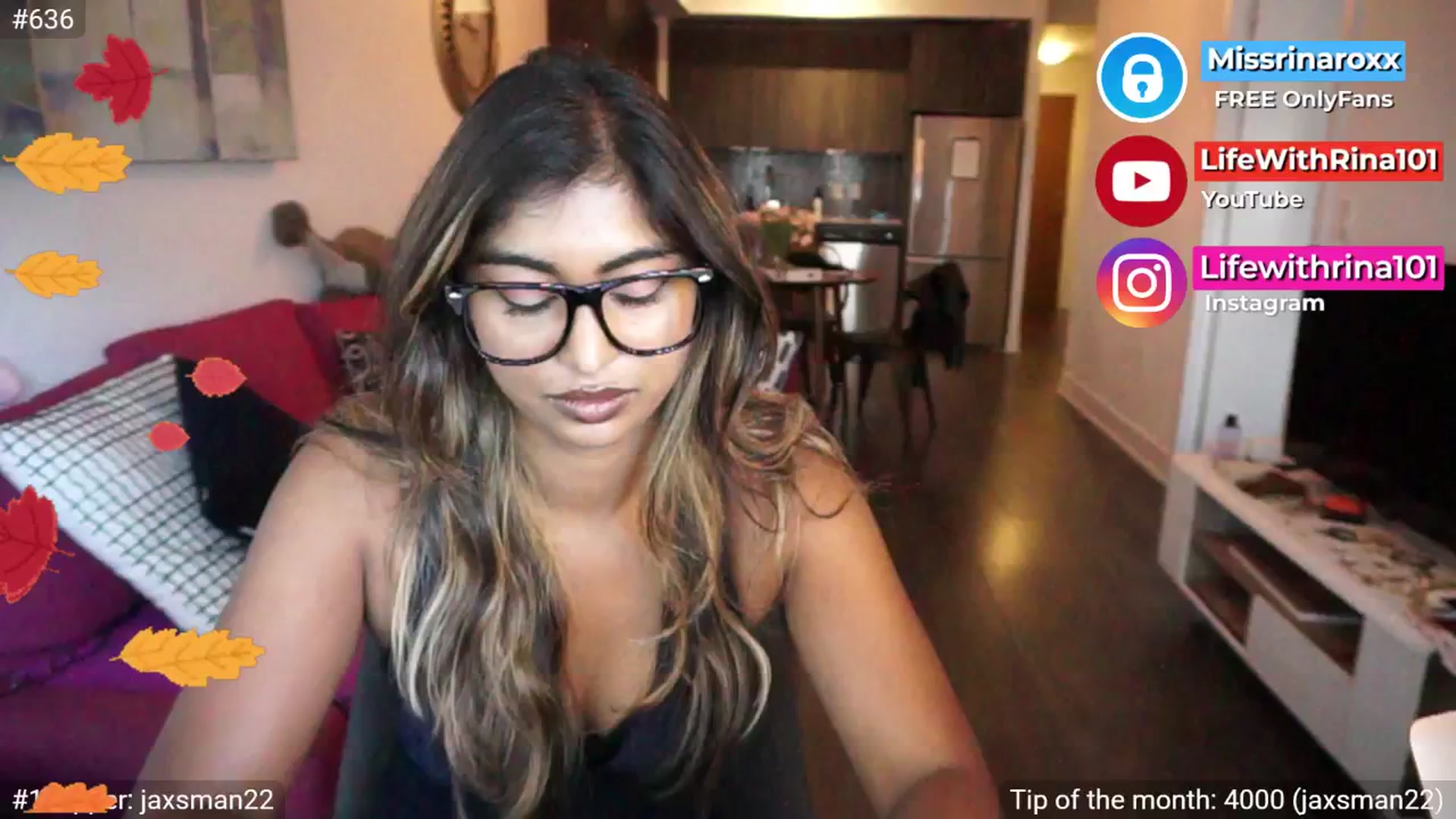 Gallery image thumbnail from Missrinaroxx's myfreecams stream on, 09/17/2025, 22:34 image 15 of 20