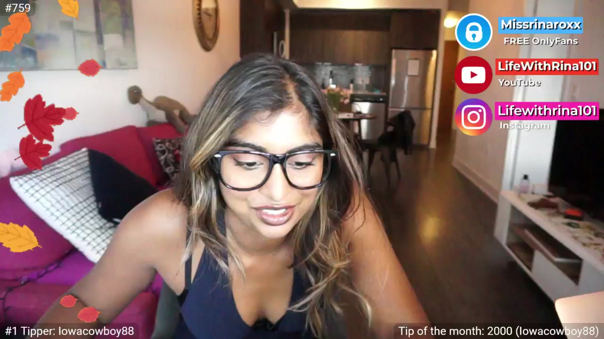 Gallery image thumbnail from Missrinaroxx's myfreecams stream on, 09/17/2025, 22:34 image 4 of 20