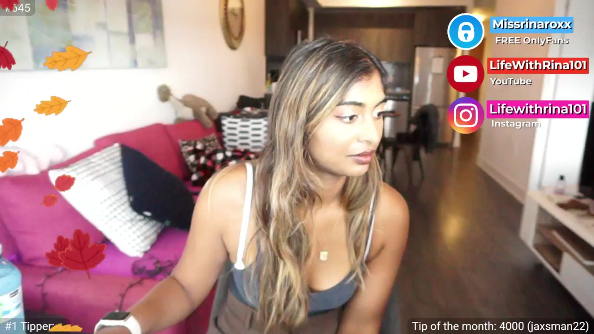 Gallery image thumbnail from Missrinaroxx's myfreecams stream on, 09/18/2025, 19:18 image 18 of 20