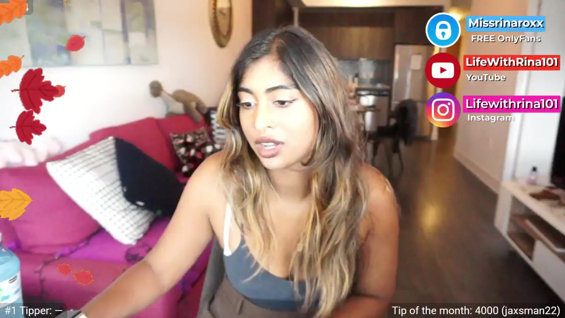 Gallery image thumbnail from Missrinaroxx's myfreecams stream on, 09/18/2025, 19:18 image 15 of 20
