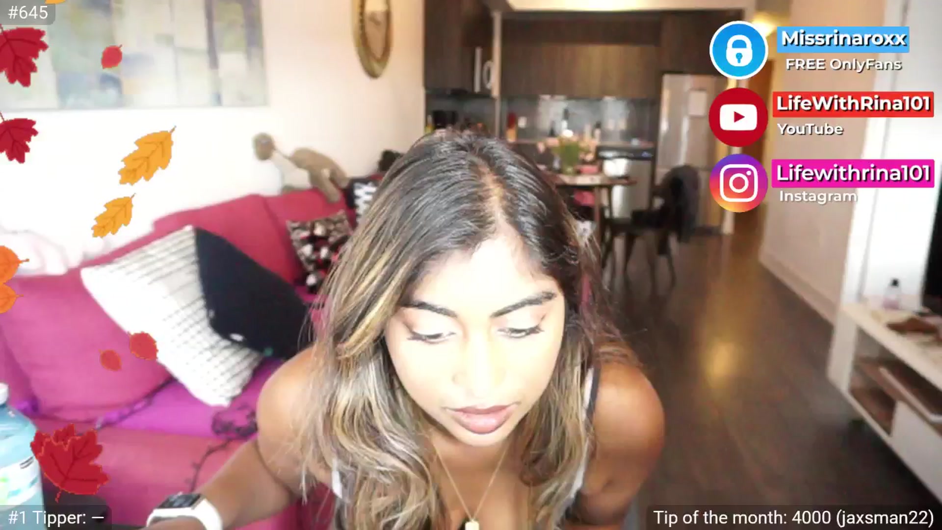 Gallery image thumbnail from Missrinaroxx's myfreecams stream on, 09/18/2025, 19:18 image 19 of 20
