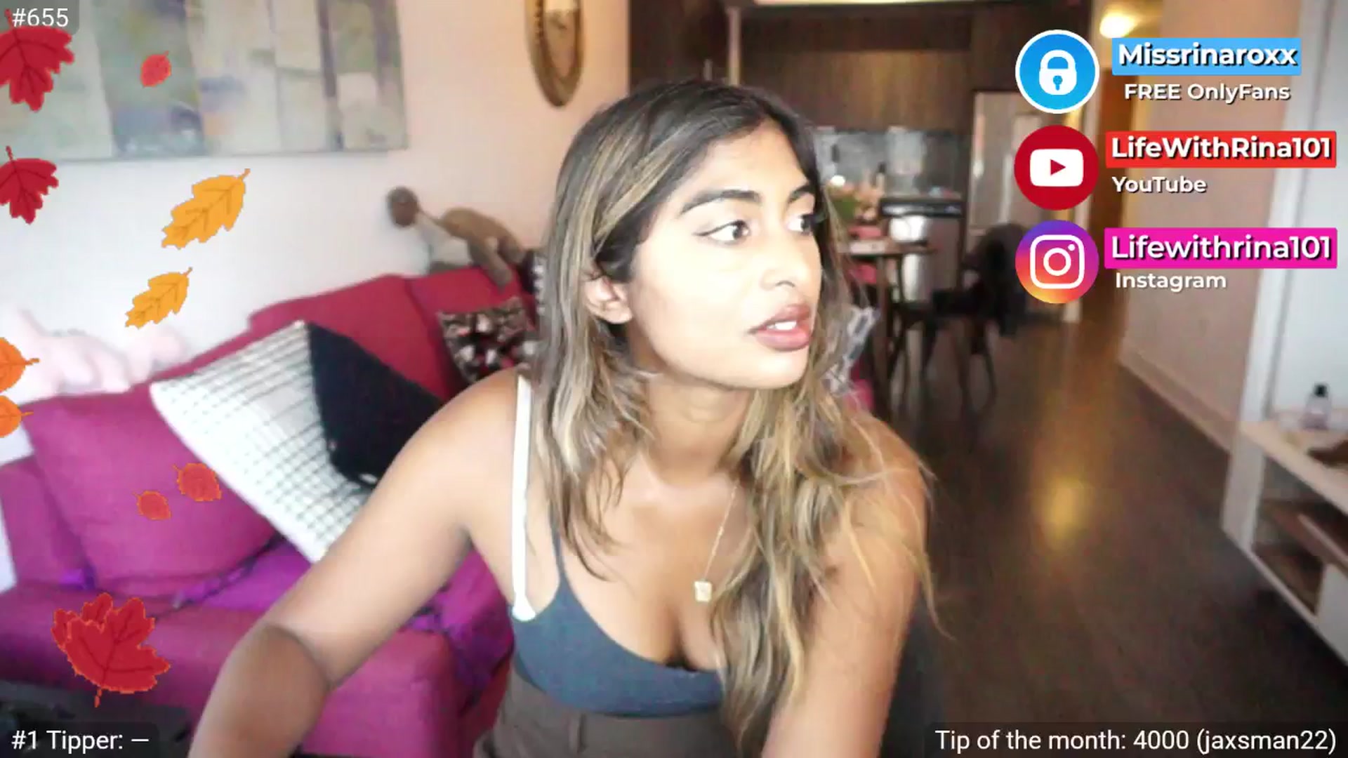 Gallery image thumbnail from Missrinaroxx's myfreecams stream on, 09/18/2025, 19:18 image 8 of 20