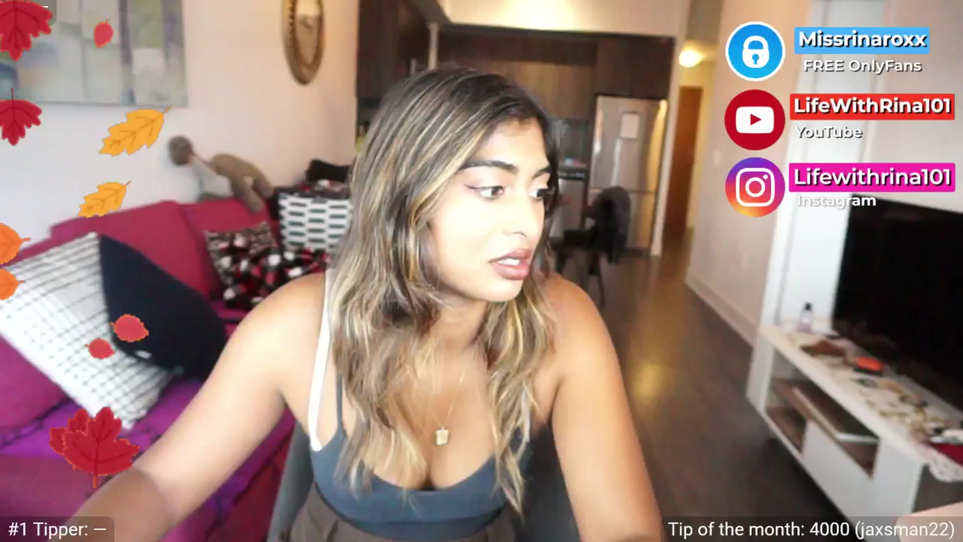 Gallery image thumbnail from Missrinaroxx's myfreecams stream on, 09/18/2025, 19:18 image 2 of 20