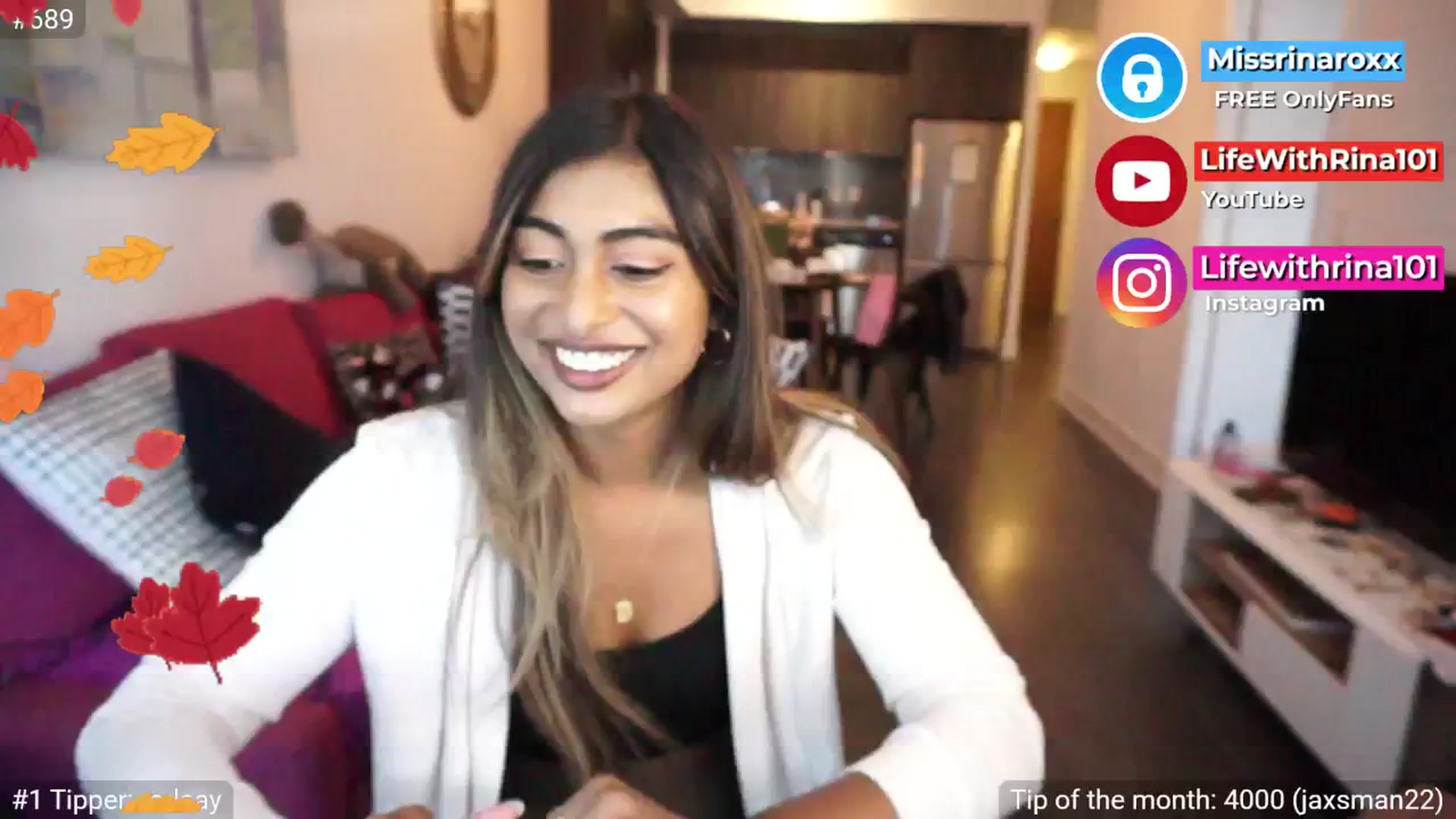 Gallery image thumbnail from Missrinaroxx's myfreecams stream on, 09/19/2025, 19:08 image 12 of 20