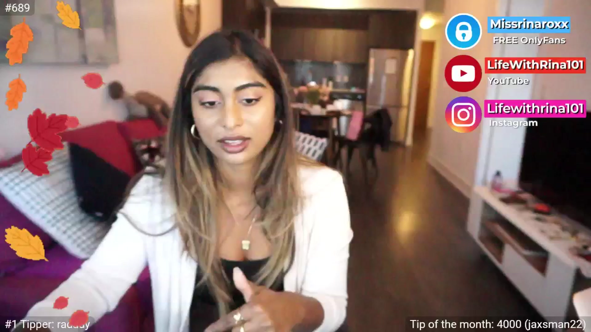 Gallery image thumbnail from Missrinaroxx's myfreecams stream on, 09/19/2025, 19:08 image 10 of 20