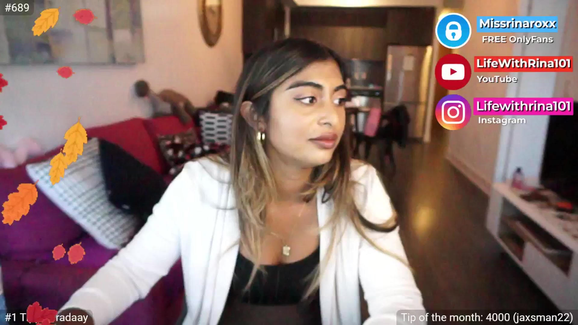 Gallery image thumbnail from Missrinaroxx's myfreecams stream on, 09/19/2025, 19:08 image 9 of 20