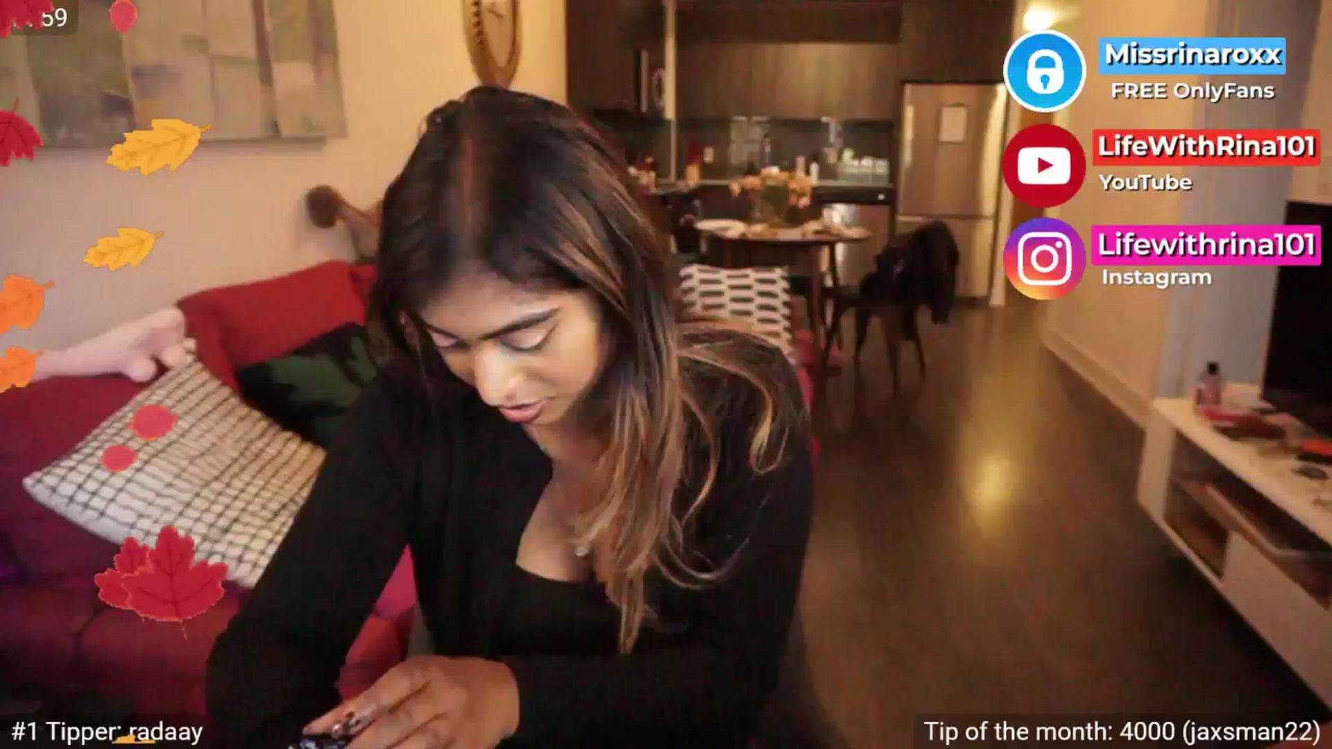 Gallery image thumbnail from Missrinaroxx's myfreecams stream on, 09/21/2025, 23:03 image 17 of 20