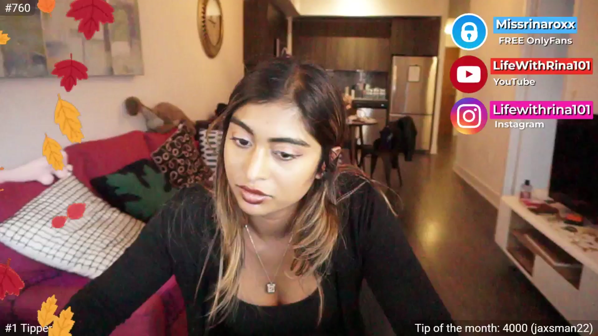 Gallery image thumbnail from Missrinaroxx's myfreecams stream on, 09/21/2025, 23:03 image 3 of 20