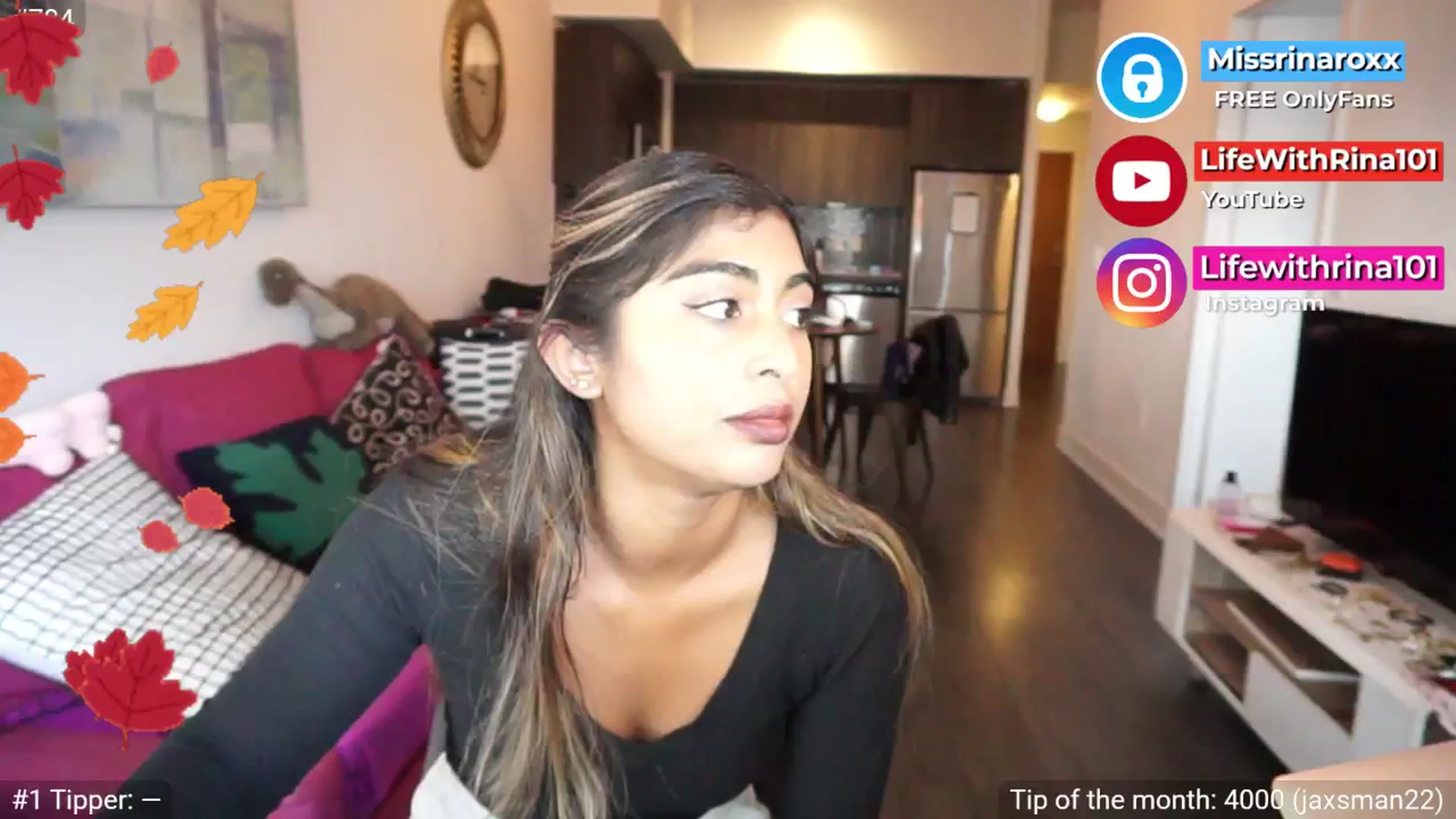 Gallery image thumbnail from Missrinaroxx's myfreecams stream on, 09/22/2025, 18:53 image 1 of 20
