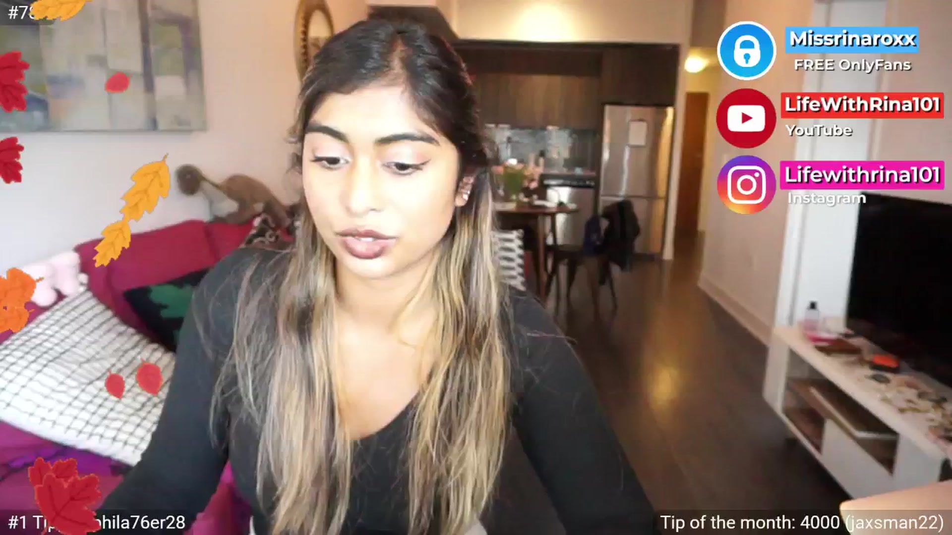 Gallery image thumbnail from Missrinaroxx's myfreecams stream on, 09/22/2025, 18:53 image 13 of 20
