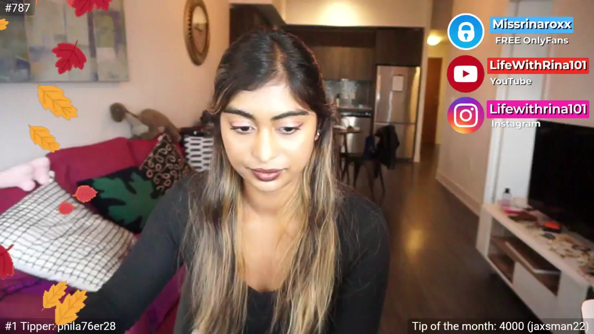 Gallery image thumbnail from Missrinaroxx's myfreecams stream on, 09/22/2025, 18:53 image 17 of 20