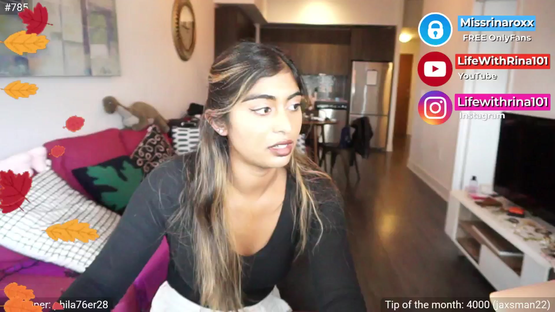 Gallery image thumbnail from Missrinaroxx's myfreecams stream on, 09/22/2025, 18:53 image 8 of 20