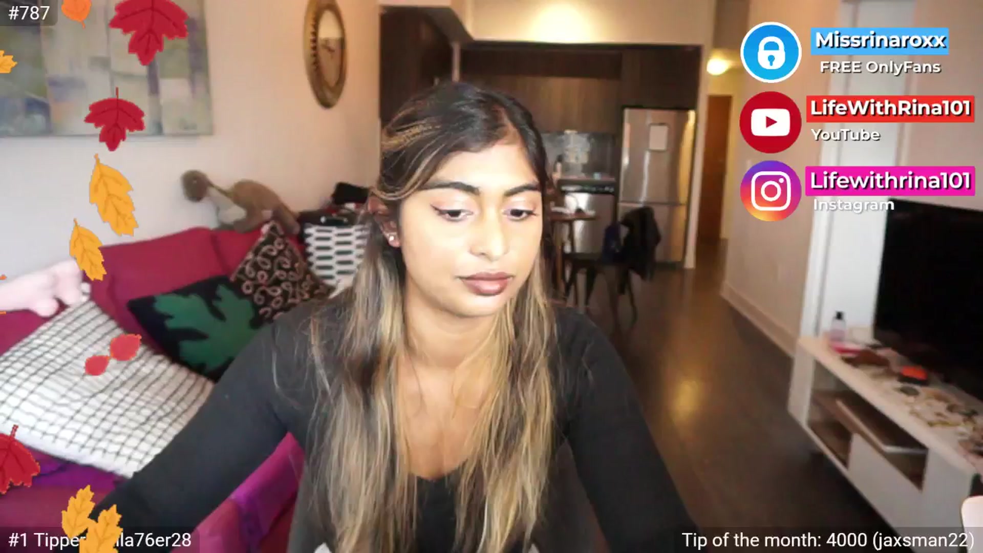 Gallery image thumbnail from Missrinaroxx's myfreecams stream on, 09/22/2025, 18:53 image 20 of 20