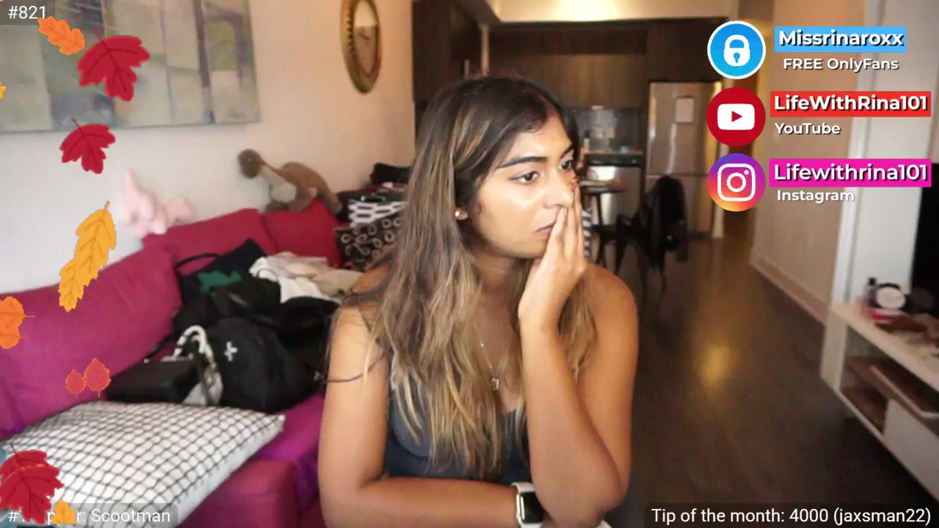 Gallery image thumbnail from Missrinaroxx's myfreecams stream on, 09/23/2025, 19:15 image 19 of 20