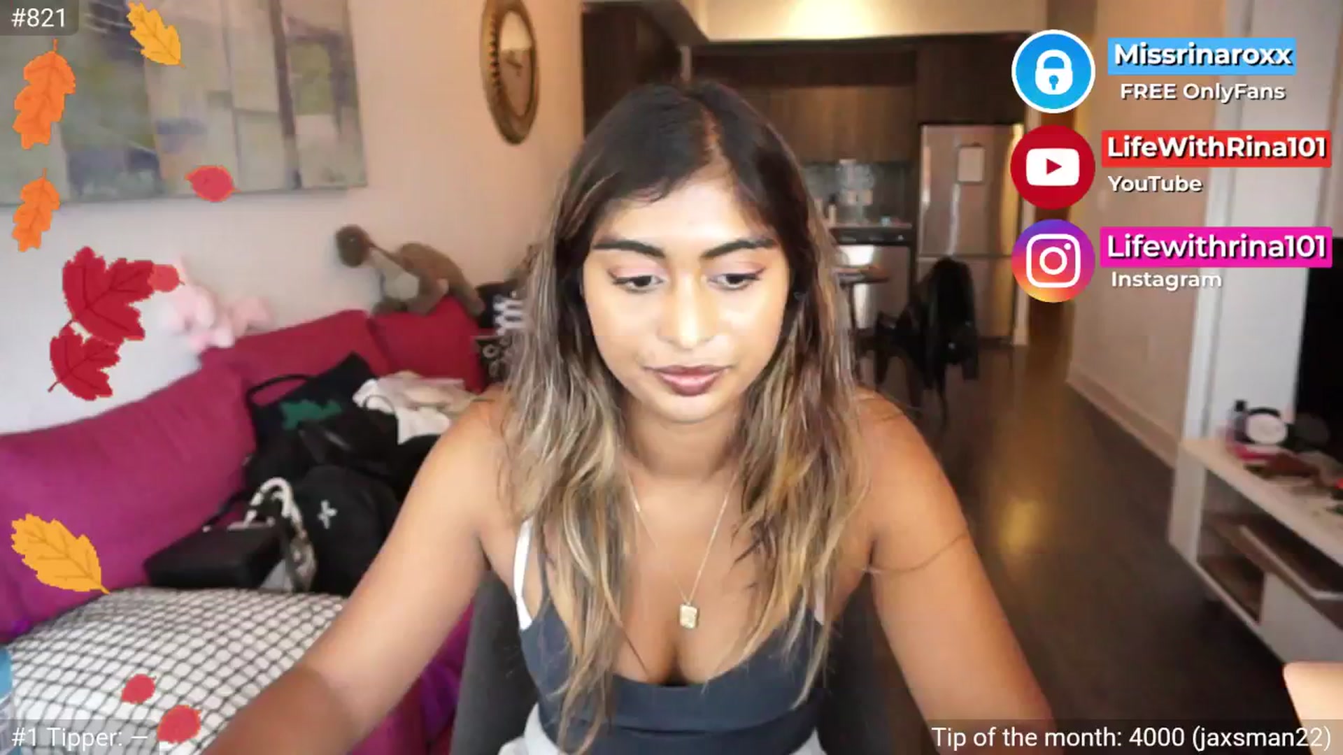 Gallery image thumbnail from Missrinaroxx's myfreecams stream on, 09/23/2025, 19:15 image 4 of 20