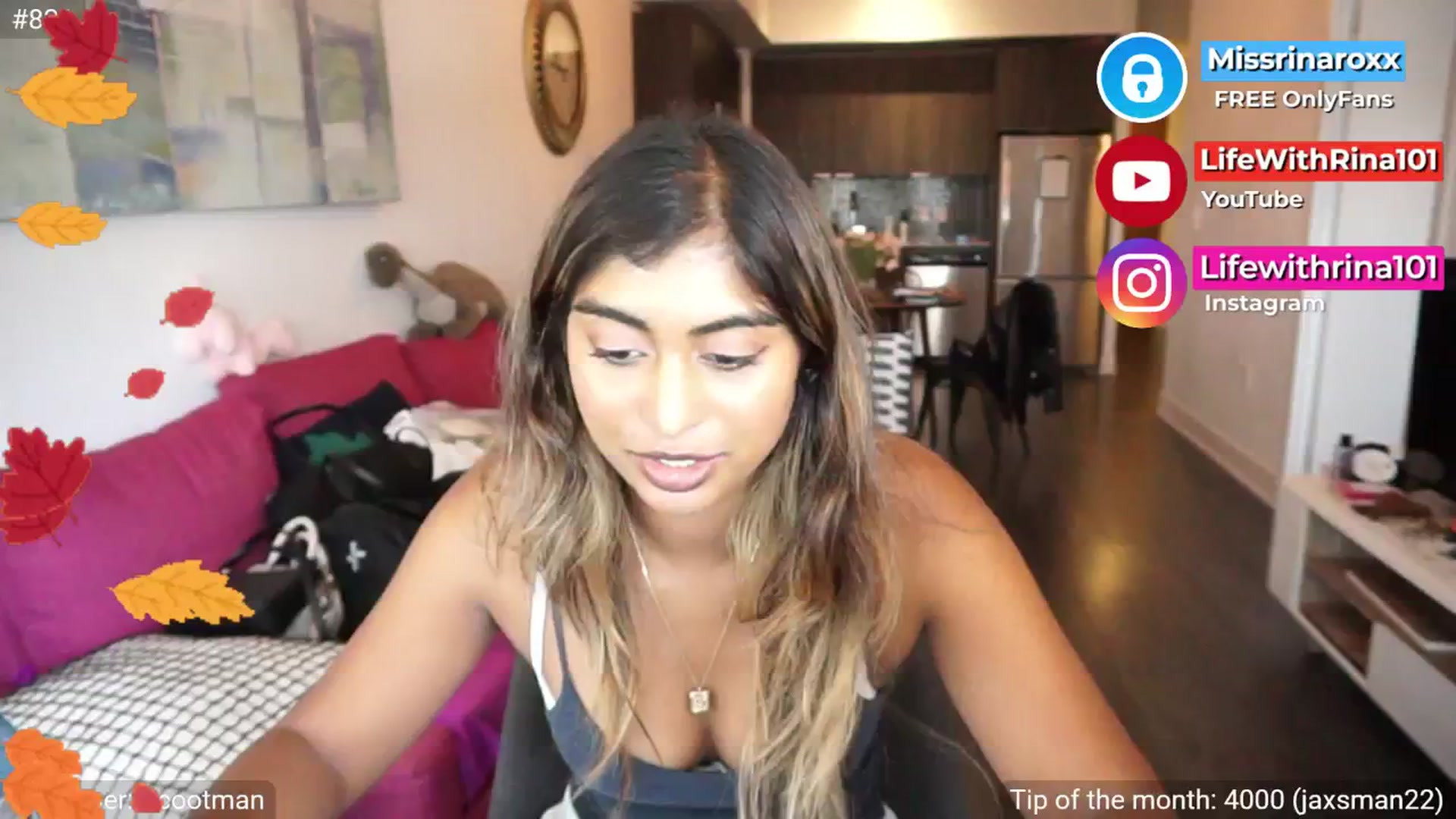 Gallery image thumbnail from Missrinaroxx's myfreecams stream on, 09/23/2025, 19:15 image 9 of 20