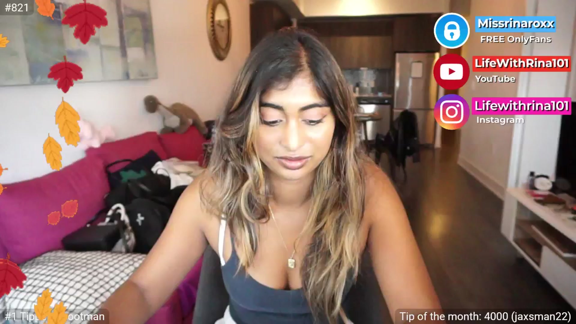 Gallery image thumbnail from Missrinaroxx's myfreecams stream on, 09/23/2025, 19:15 image 12 of 20