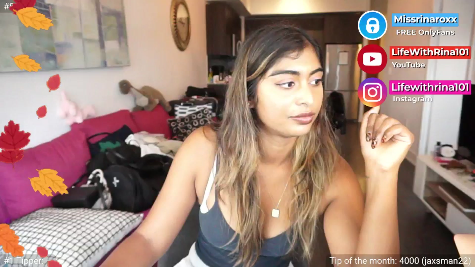 Gallery image thumbnail from Missrinaroxx's myfreecams stream on, 09/23/2025, 19:15 image 2 of 20