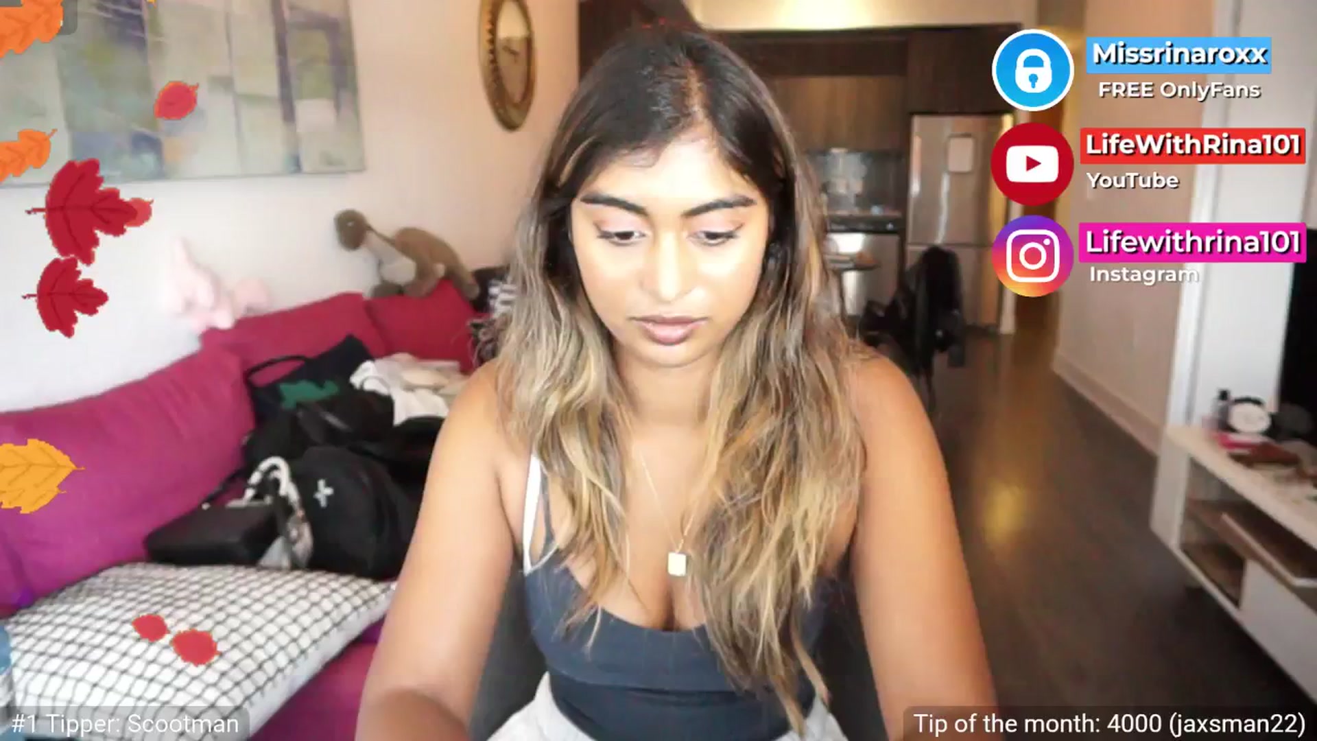 Gallery image thumbnail from Missrinaroxx's myfreecams stream on, 09/23/2025, 19:15 image 15 of 20