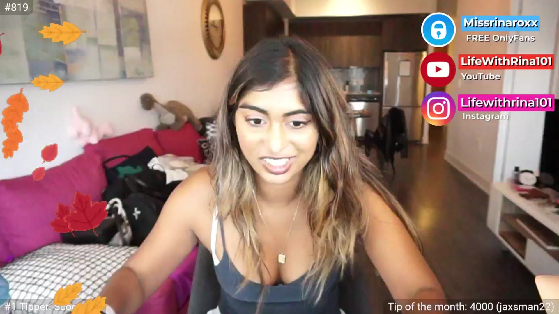 Gallery image thumbnail from Missrinaroxx's myfreecams stream on, 09/23/2025, 19:15 image 7 of 20