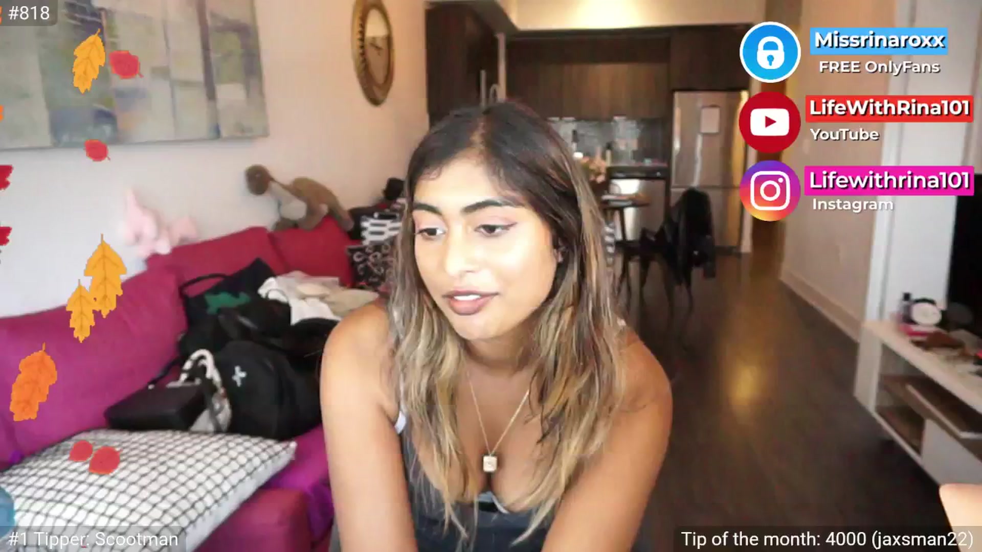 Gallery image thumbnail from Missrinaroxx's myfreecams stream on, 09/23/2025, 19:15 image 6 of 20