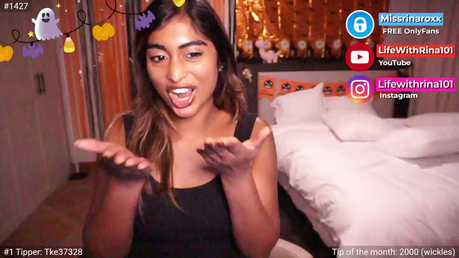 Gallery image thumbnail from Missrinaroxx's myfreecams stream on, 10/10/2025, 19:10 image 10 of 20