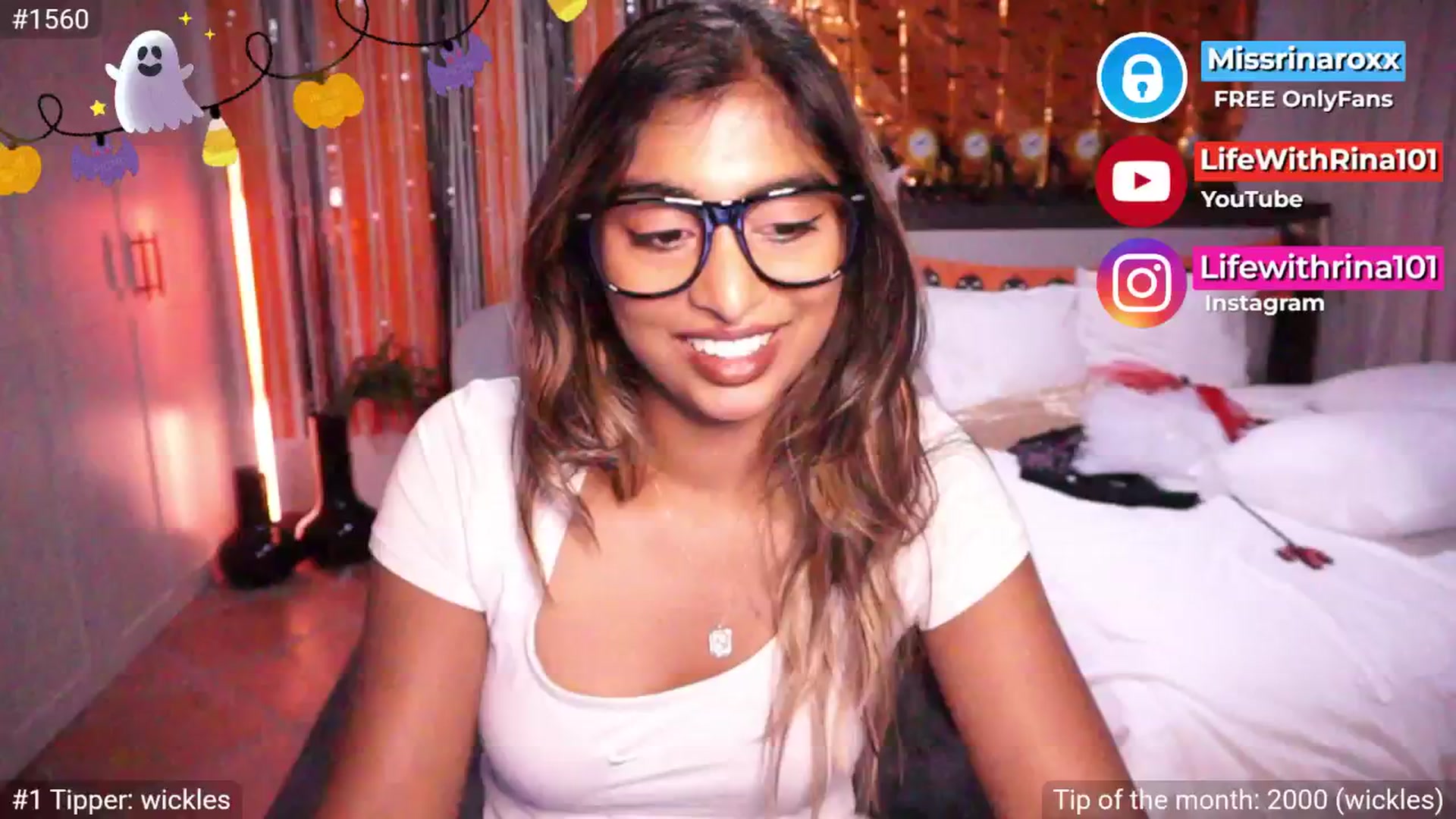 Gallery image thumbnail from Missrinaroxx's myfreecams stream on, 10/17/2025, 20:58 image 6 of 20