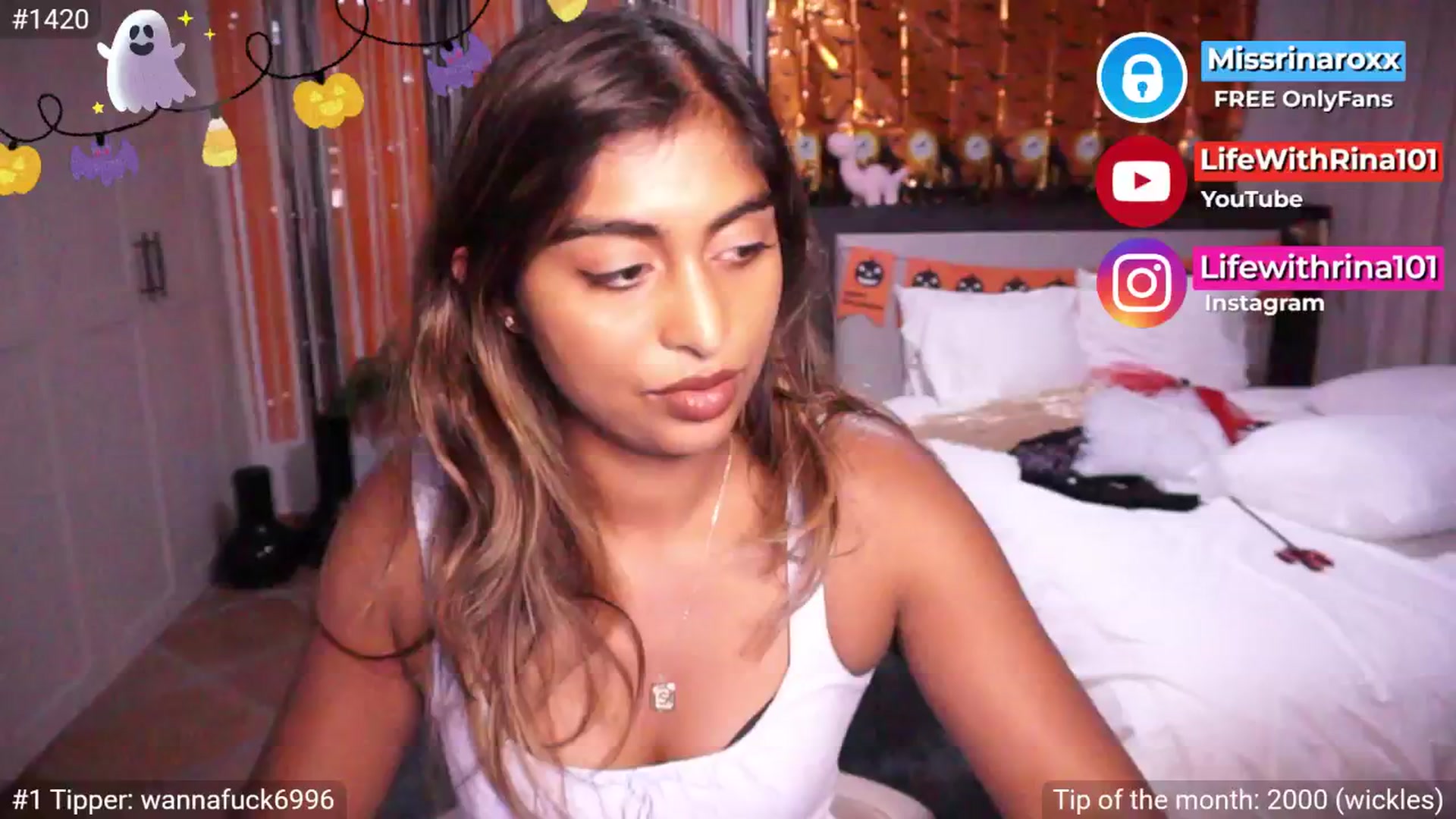 Gallery image thumbnail from Missrinaroxx's myfreecams stream on, 10/19/2025, 19:59 image 8 of 20
