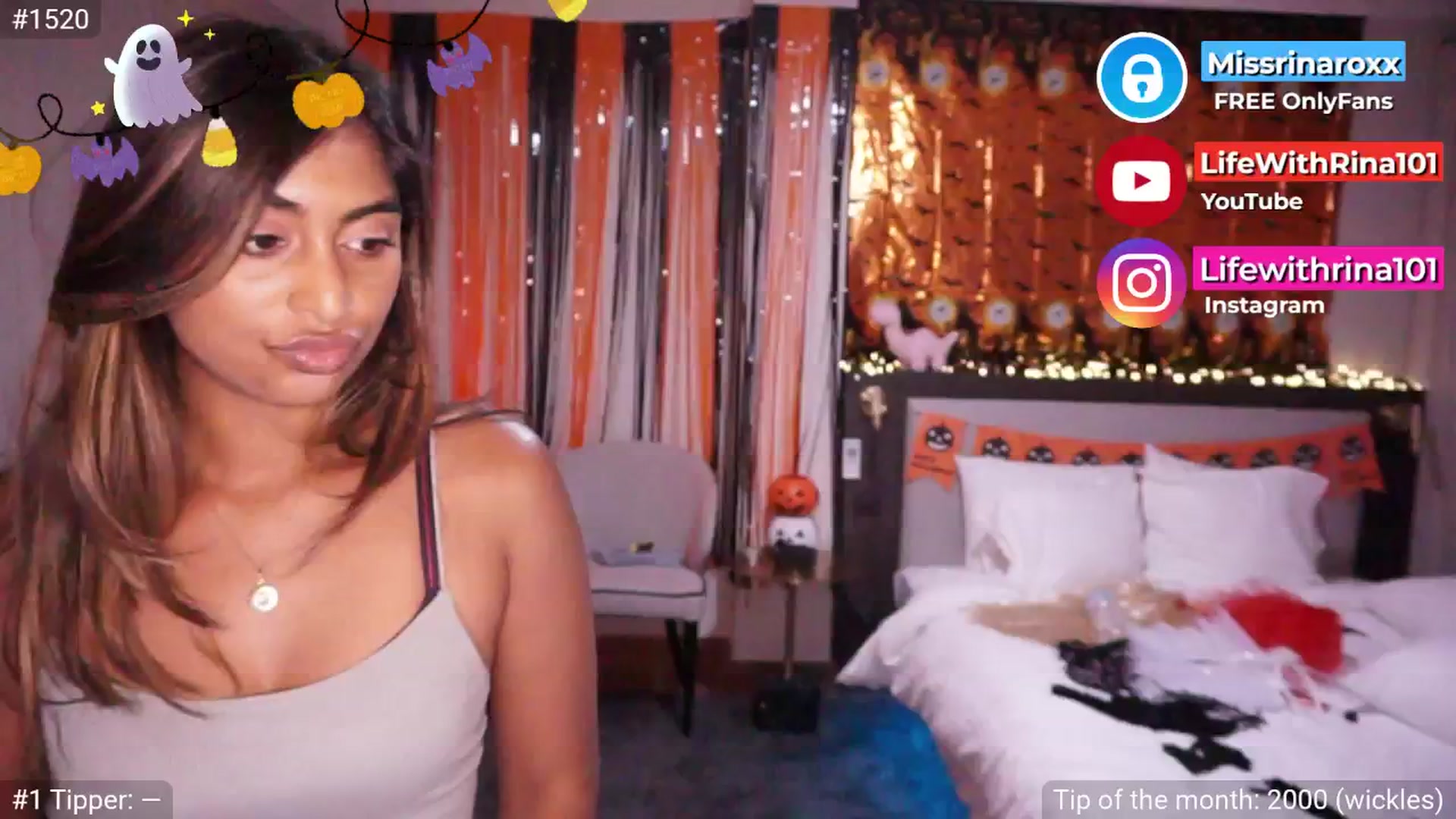 Gallery image thumbnail from Missrinaroxx's myfreecams stream on, 10/22/2025, 20:06 image 11 of 20