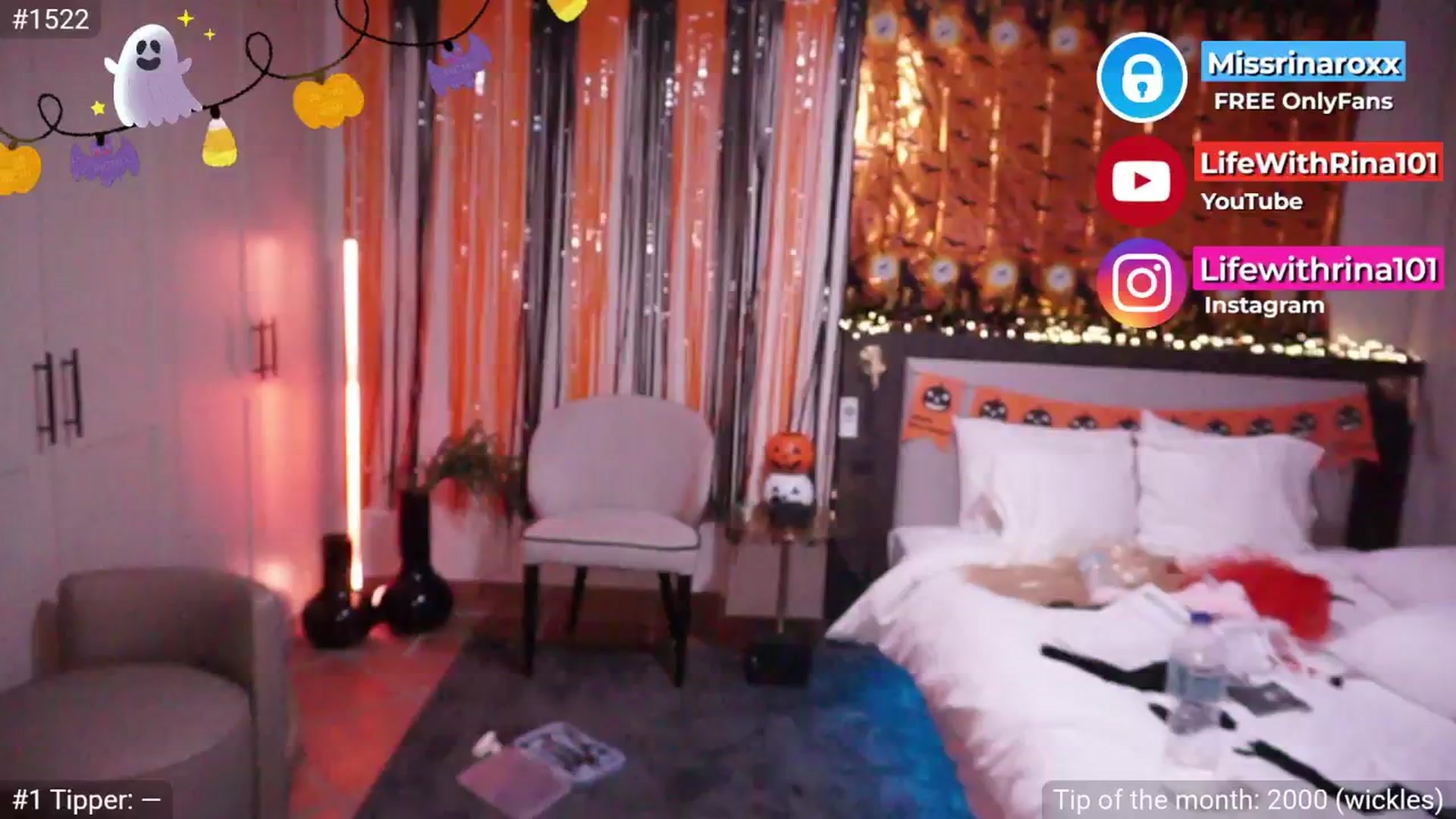 Gallery image thumbnail from Missrinaroxx's myfreecams stream on, 10/22/2025, 20:06 image 8 of 20