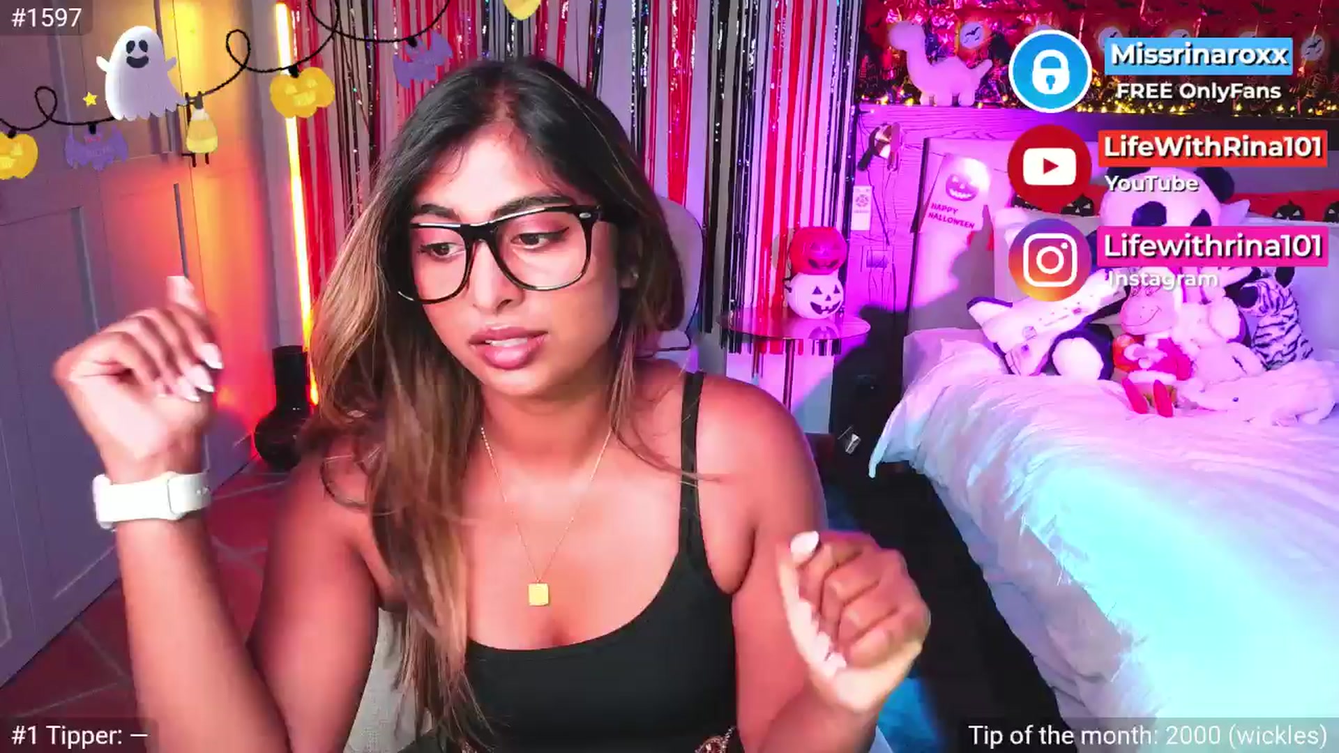 Gallery image thumbnail from Missrinaroxx's myfreecams stream on, 10/26/2025, 20:51 image 7 of 20